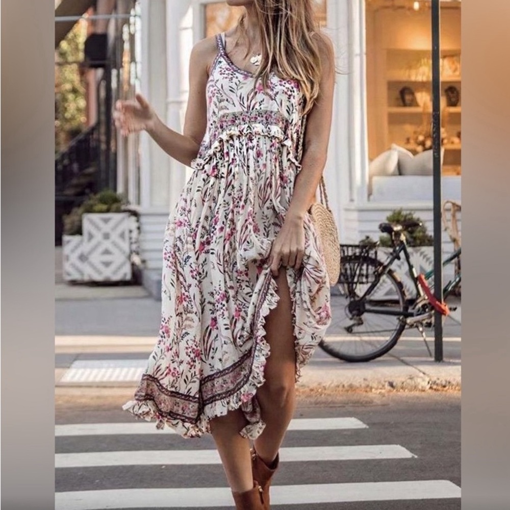 Spell and the Gypsy Collective Maisie Strappy Dress Small
